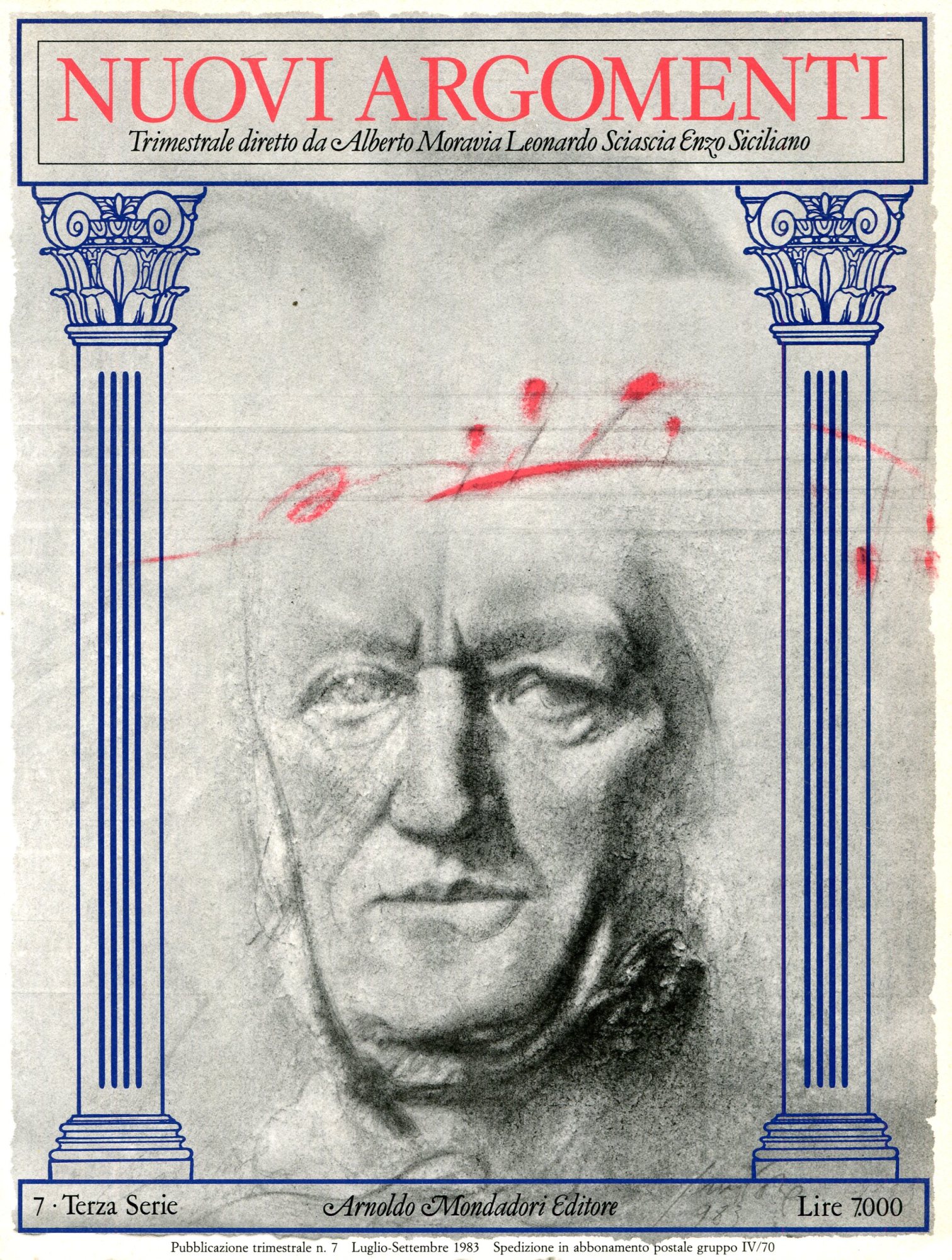 Nuovi Argomenti. Luglio-Settembre 1983. N. 7