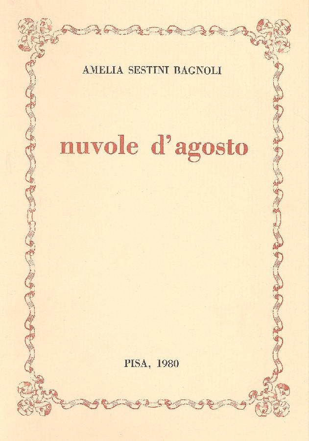 Nuvole d&amp;#39;agosto