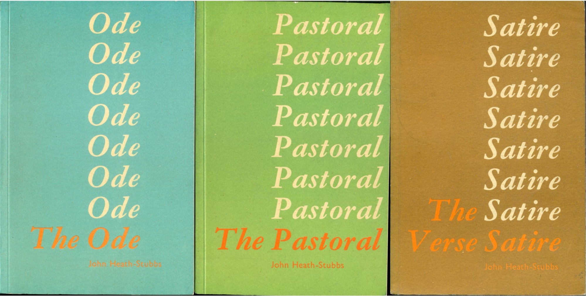 Ode - Pastoral - Satire