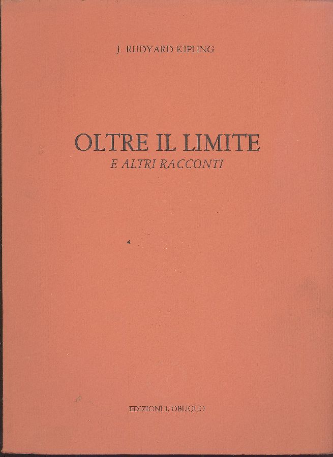 Oltre il limite e altri racconti