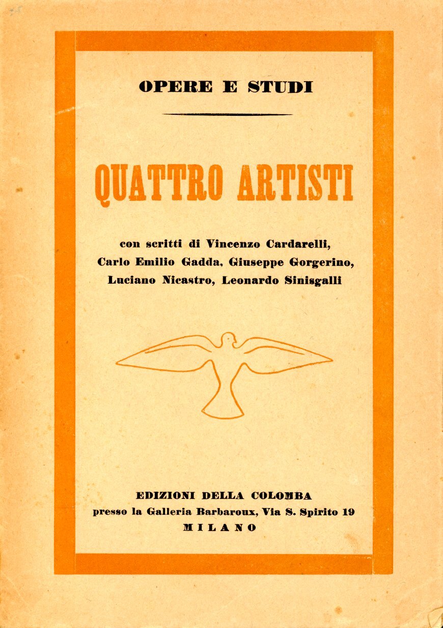 Opere e studi. Quattro artisti