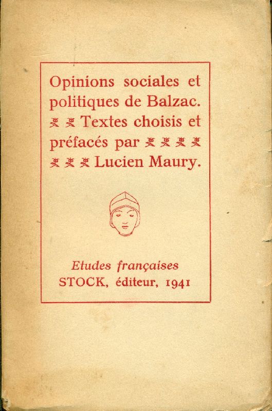 Opinions sociales et politiques de Balzac