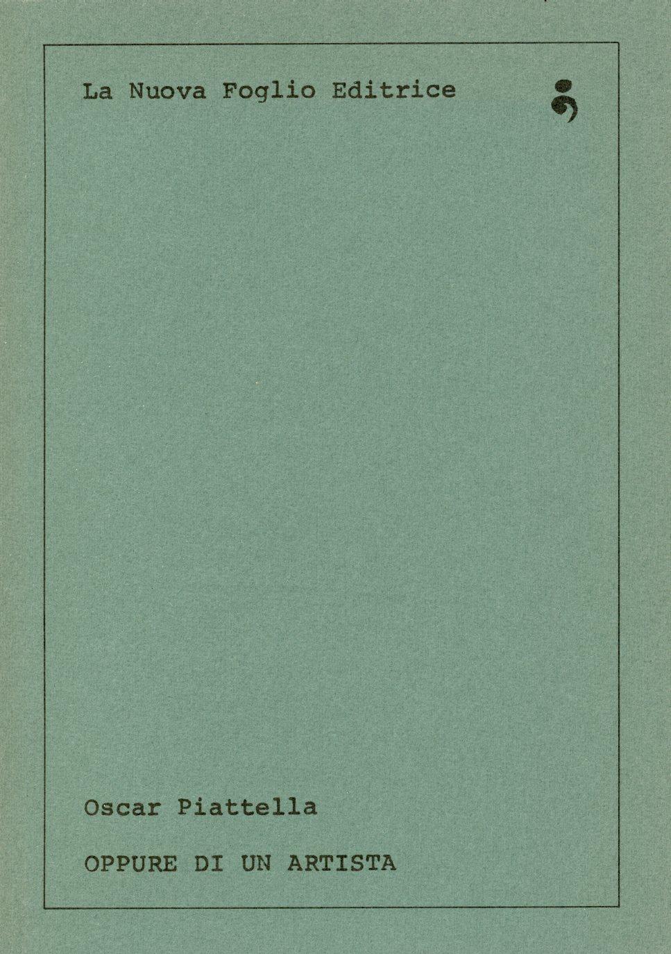 Oppure di un artista