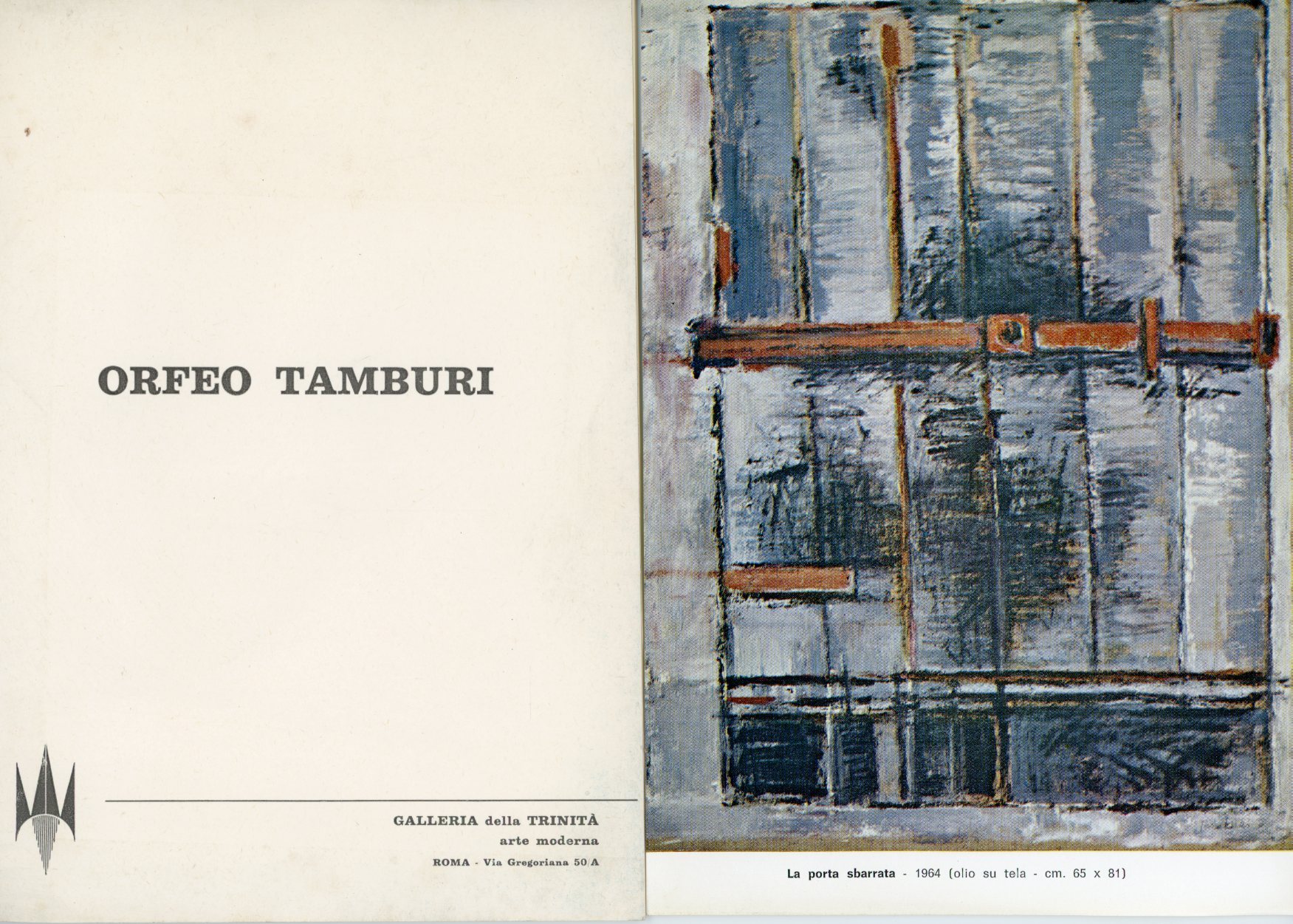 Orfeo Tamburi. Opere 1960-1964