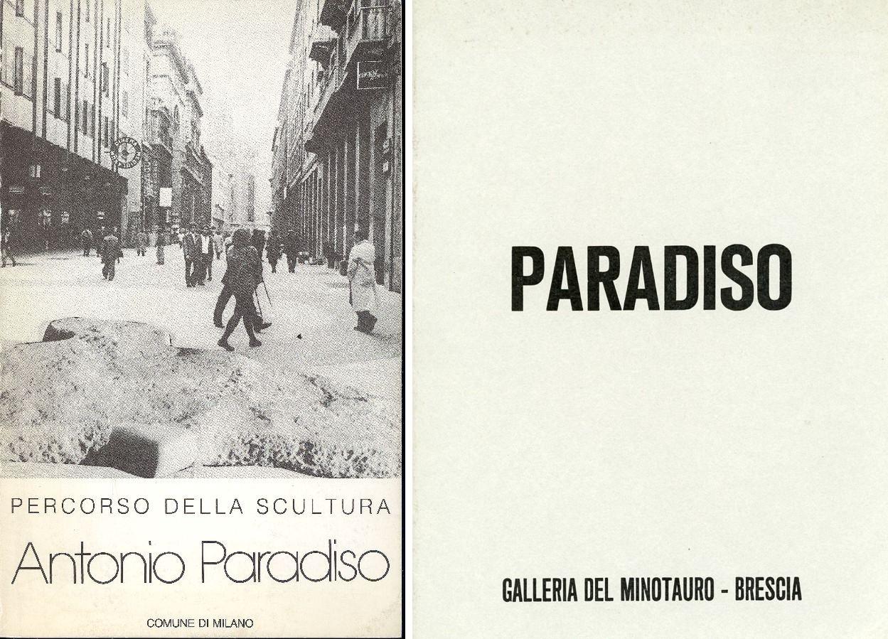 Percorso della scultura. Antonio Paradiso