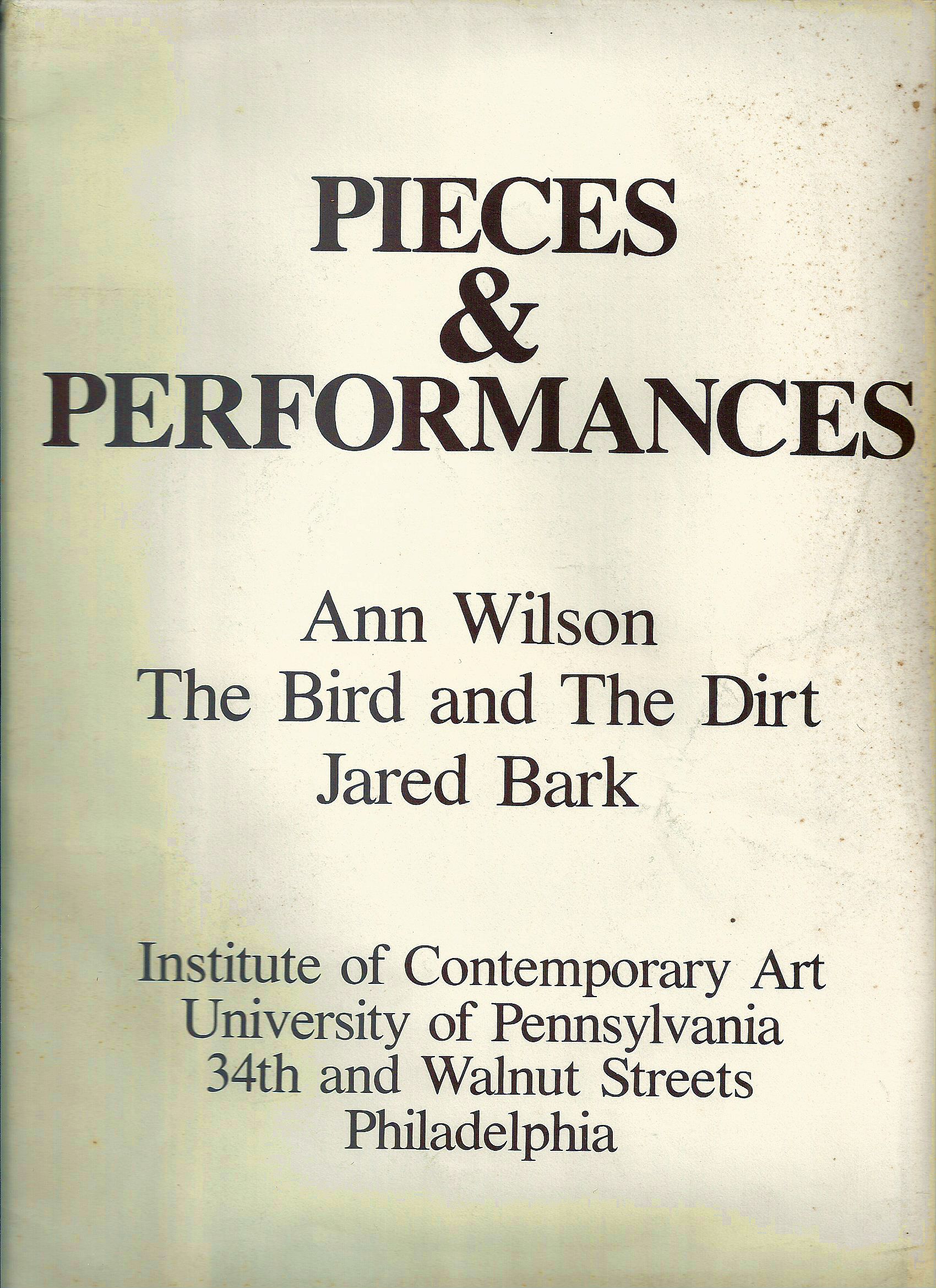 Pieces &amp; Performances