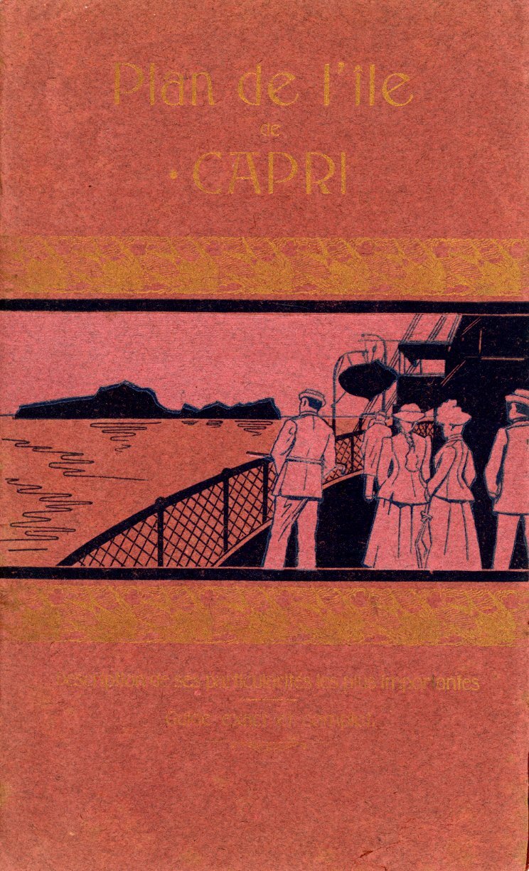 Plan de l'ile de Capri