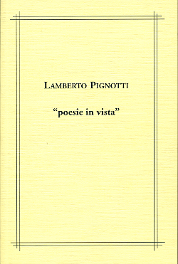 ''Poesie in vista''