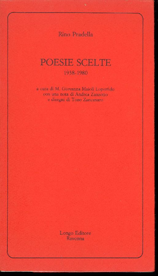 Poesie scelte (1938-1980)
