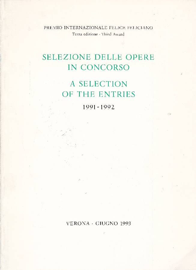 Premio Internazionale Biennale Felice Feliciano