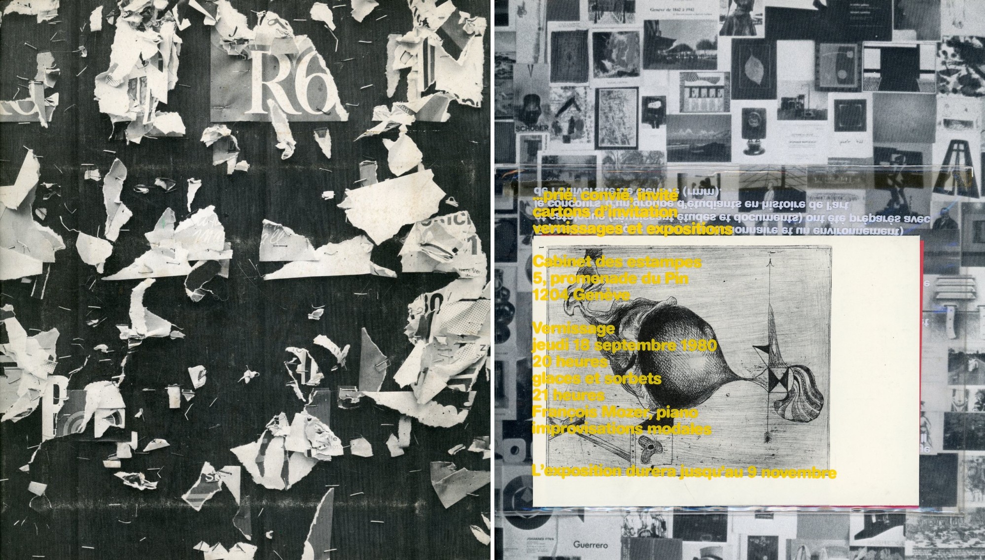 ...Prie, convie, invite. Cartons d'invitation vernissages et expositions