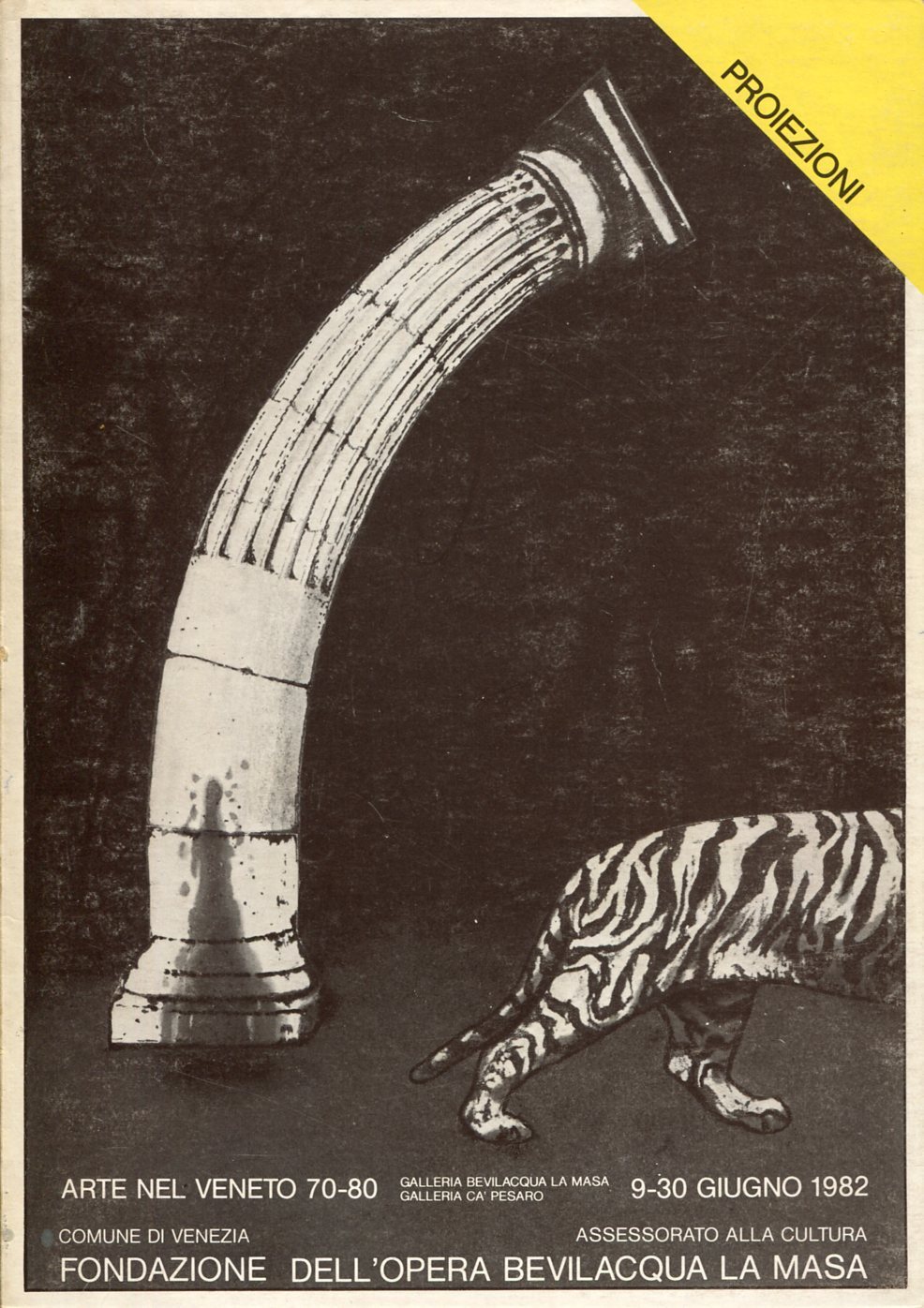Proiezioni. Arte nel Veneto: '70-'80. Saggio di materiali visivi