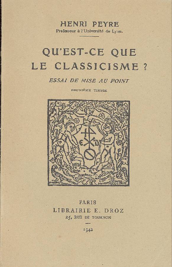 Qu&amp;#39;est-ce que le classicisme?