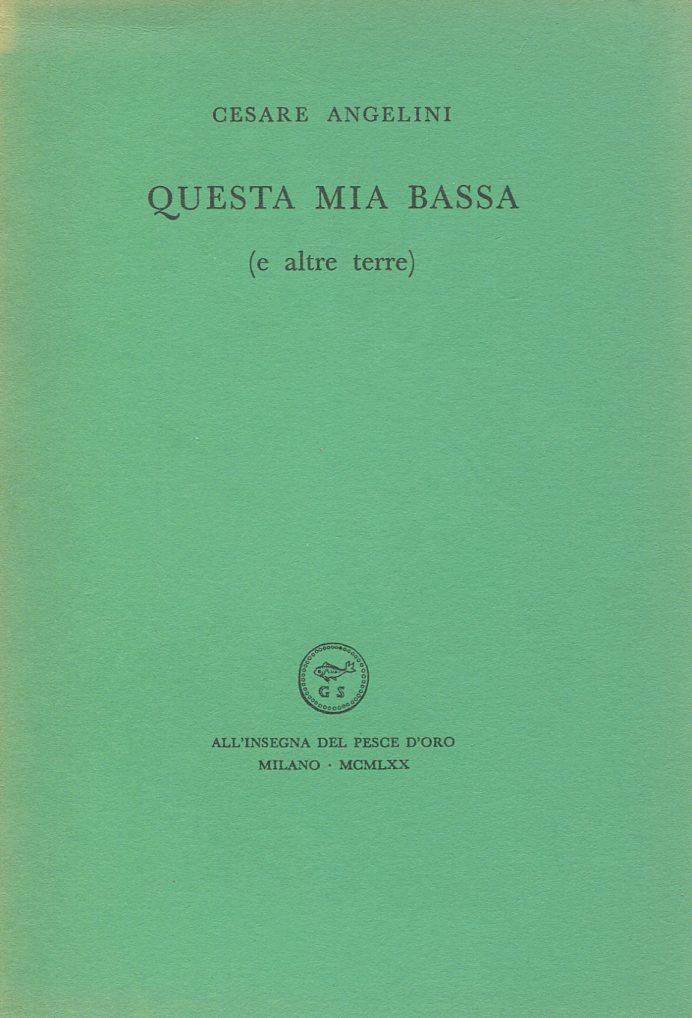 Questa mia Bassa (e altre terre)