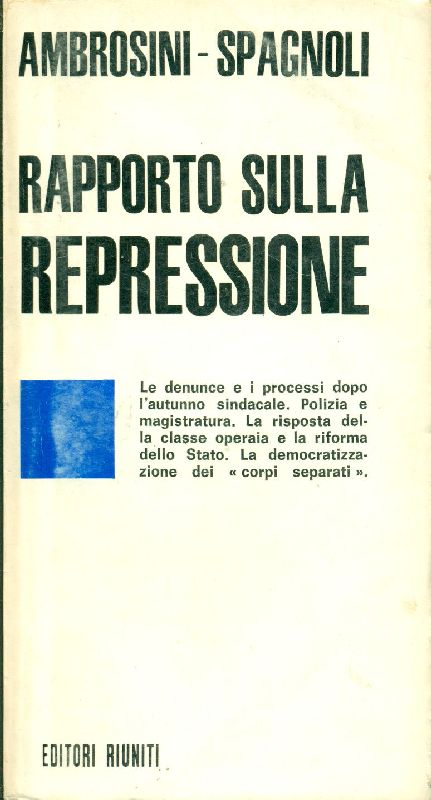 Rapporto sulla repressione