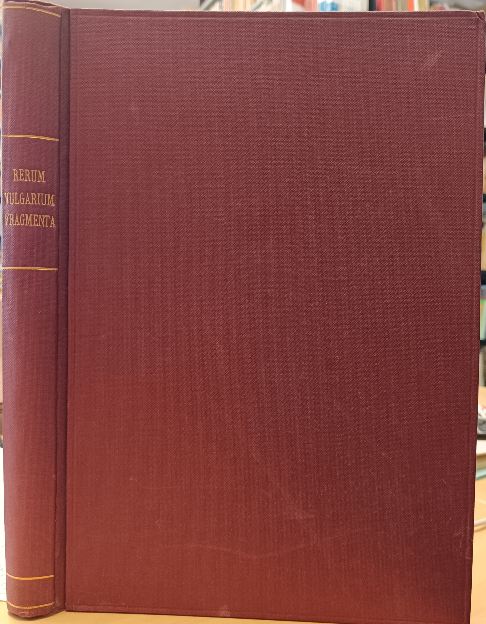 Rerum vulgarium fragmenta (Francisci Petrarchae Laureati Poetae)