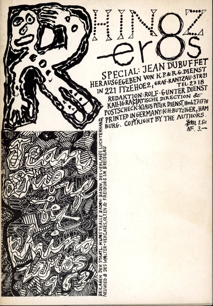 Rhinozeros. Special: Jean Dubuffet