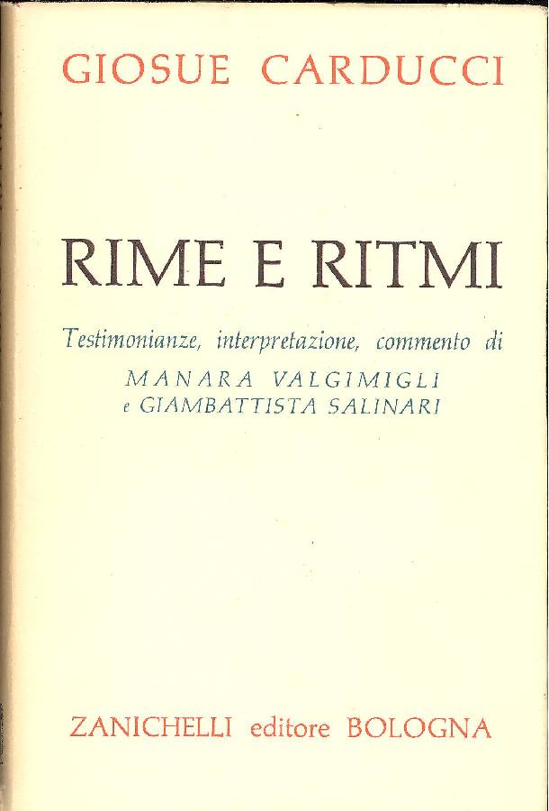 Rime e ritmi
