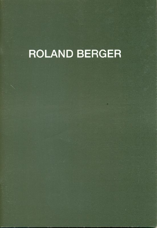 Roland Berger. Skulpturen