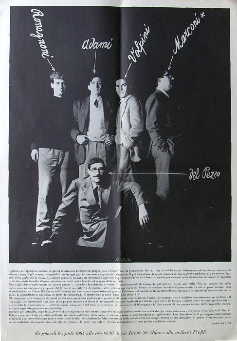 Romagnoni Adami Volpini Del Pezzo. Galleria Profili di Milano, aprile …