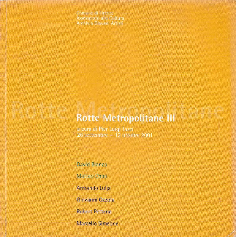 Rotte metropolitane III