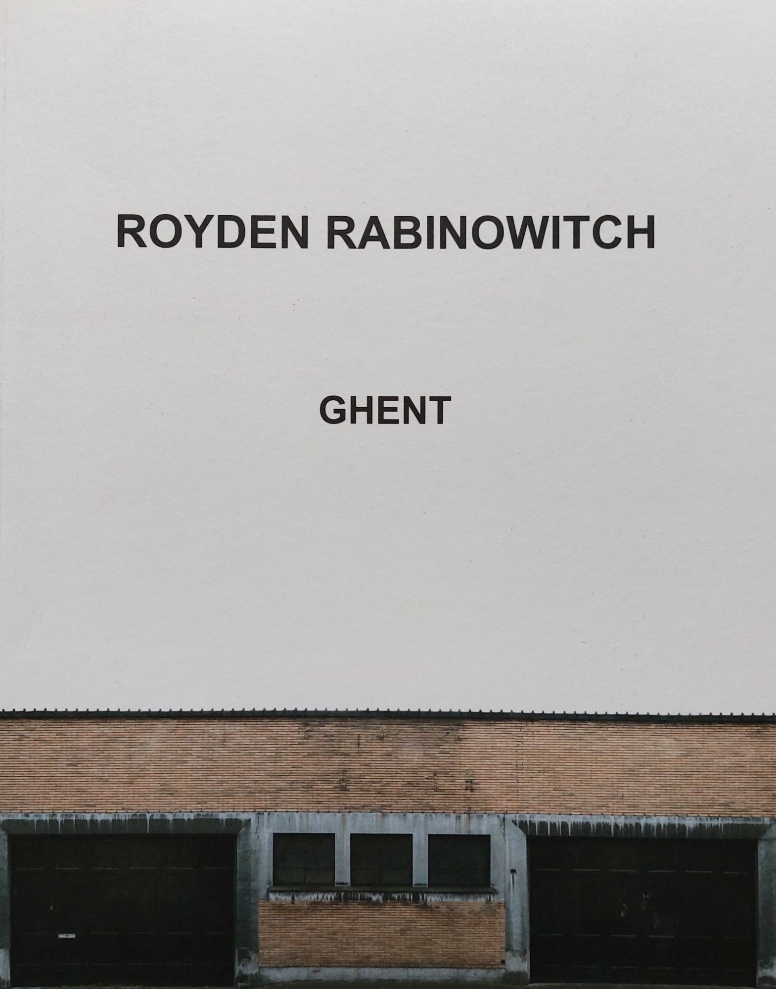 Royden Rabinowitch. Ghent