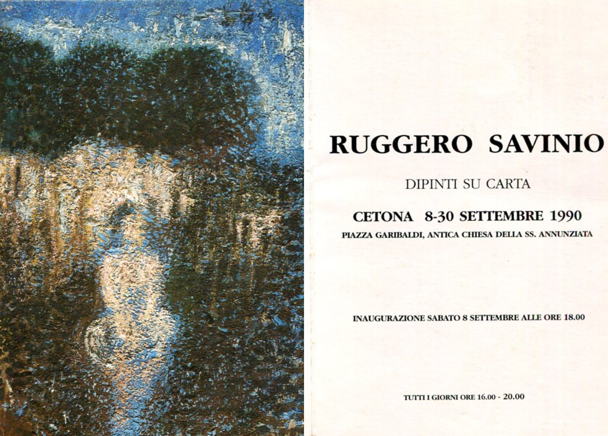 Ruggero Savinio. Dipinti su carta