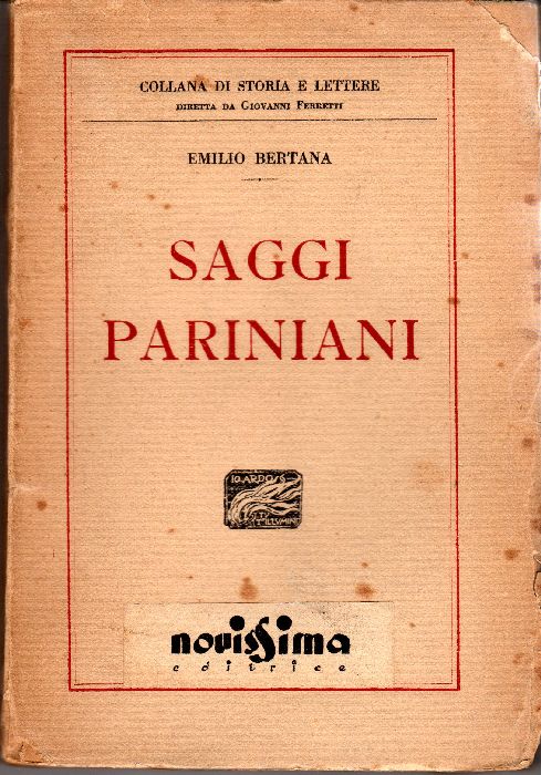 Saggi pariniani