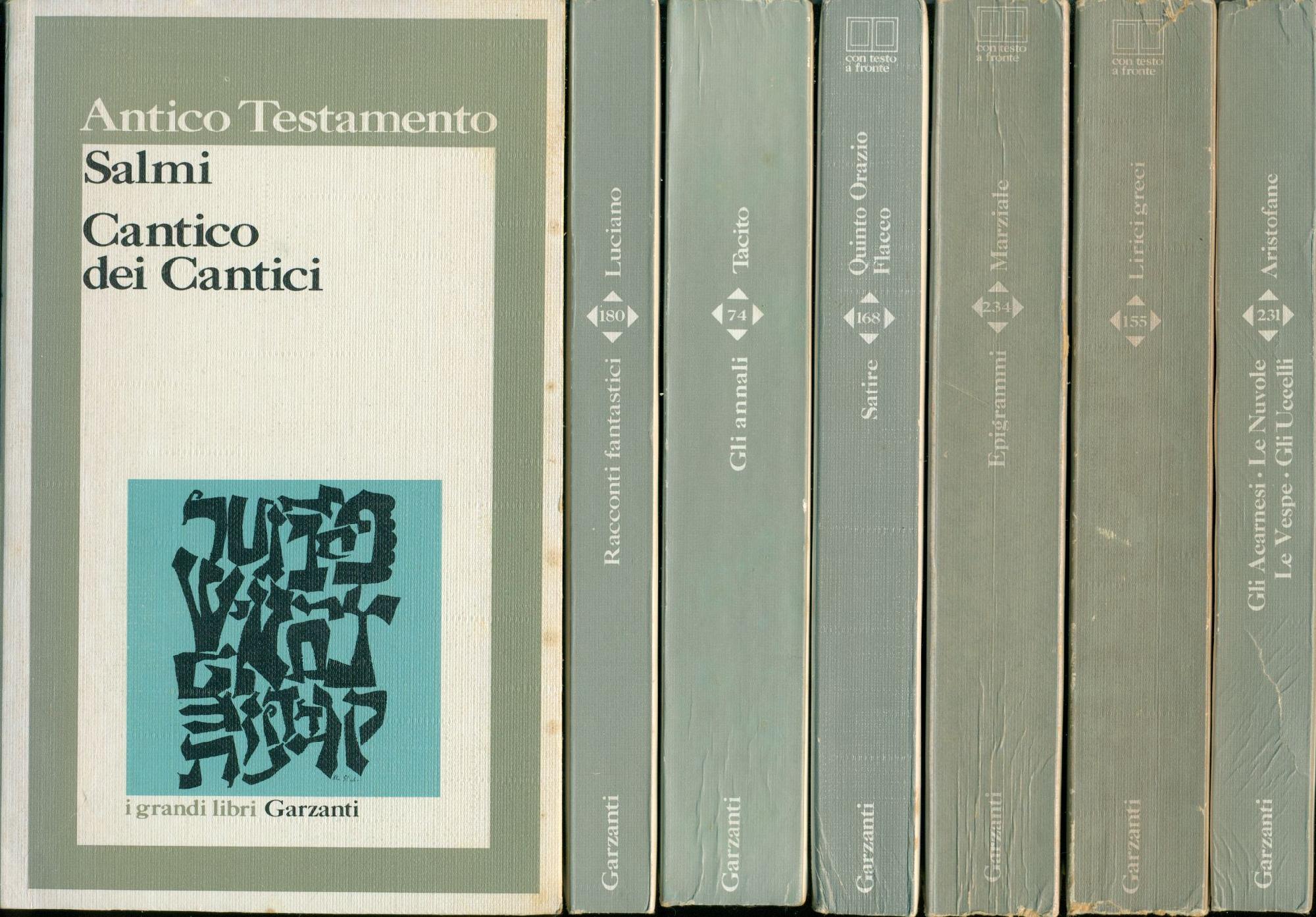 Salmi - Cantico dei cantici