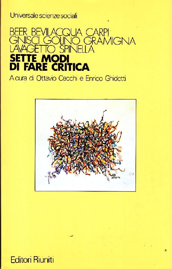 Sette modi di fare critica