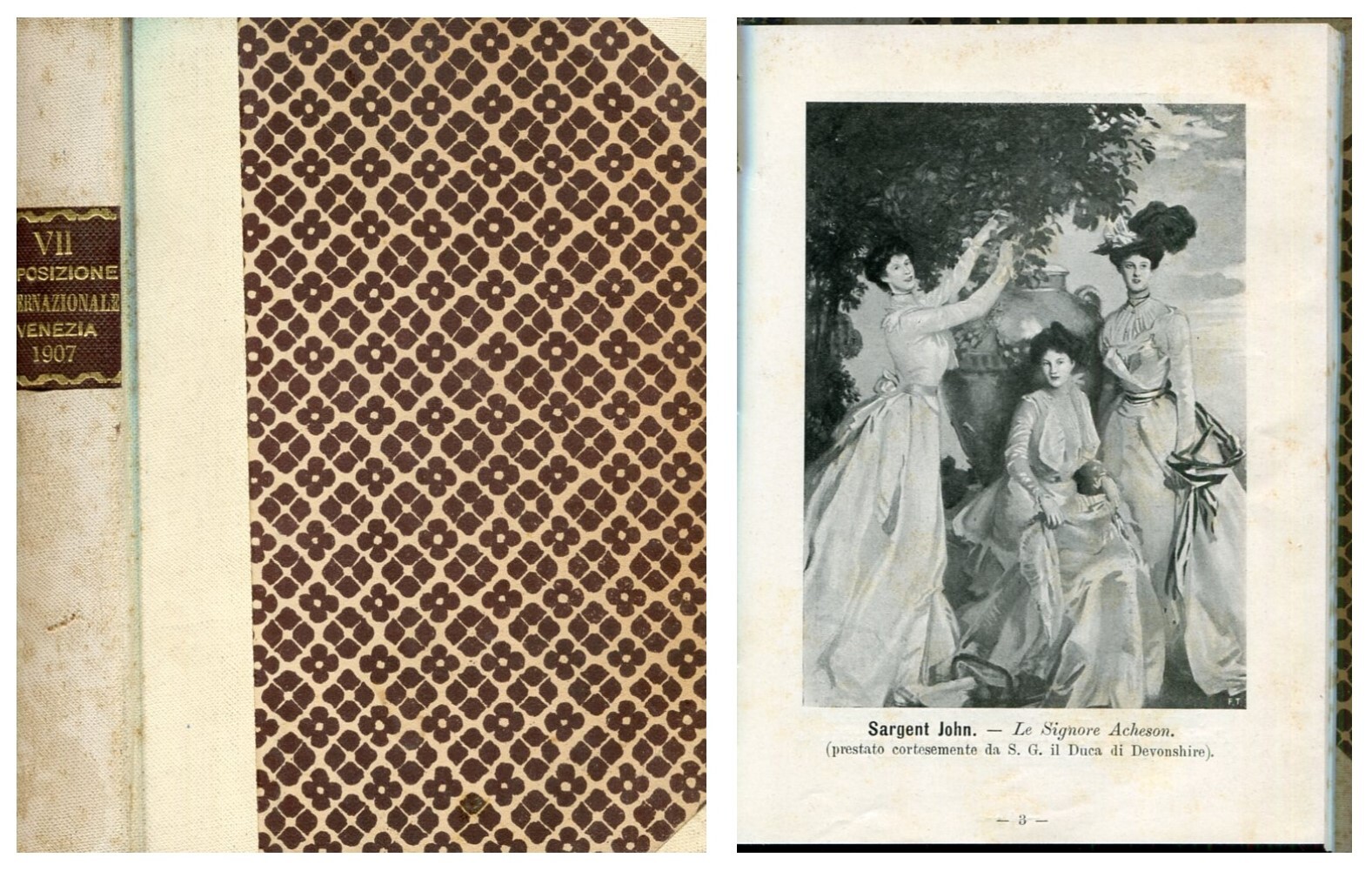 Settima Esposizione Internazionale d'Arte della città di Venezia 1907. Catalogo