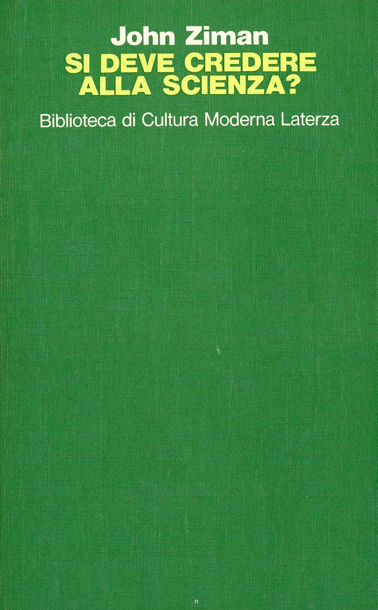 Si deve credere alla scienza?