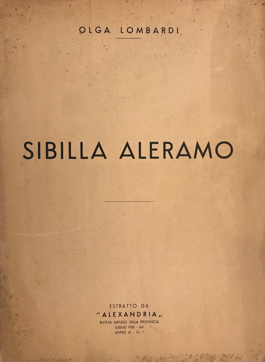 Sibilla Aleramo