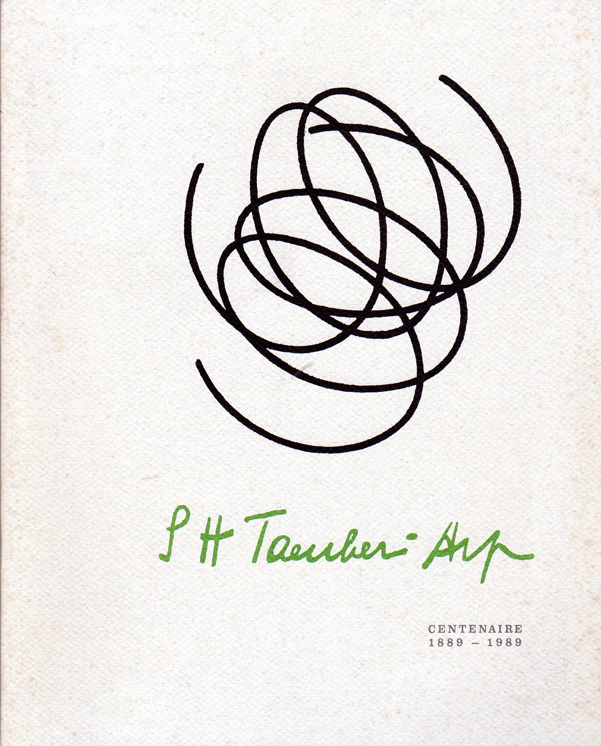 Sophie Taeuber-Arp. Centenaire 1889-1989