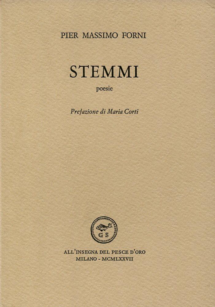 Stemmi. Poesie