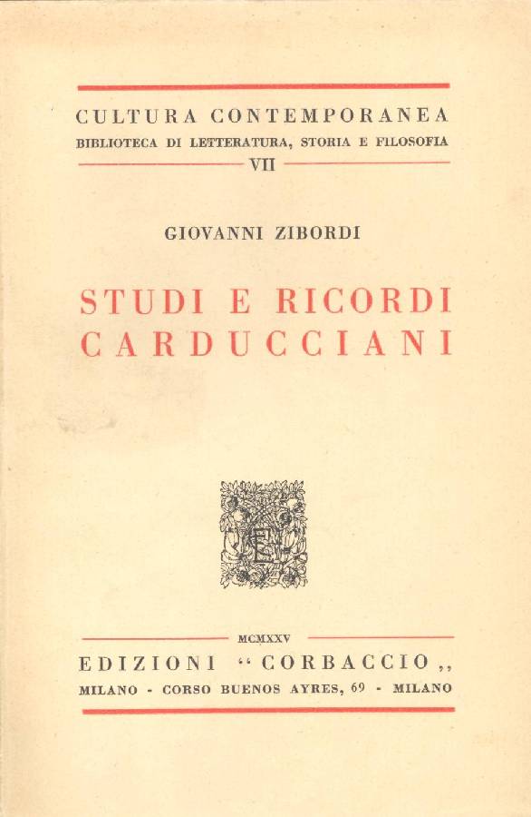 Studi e ricordi carducciani