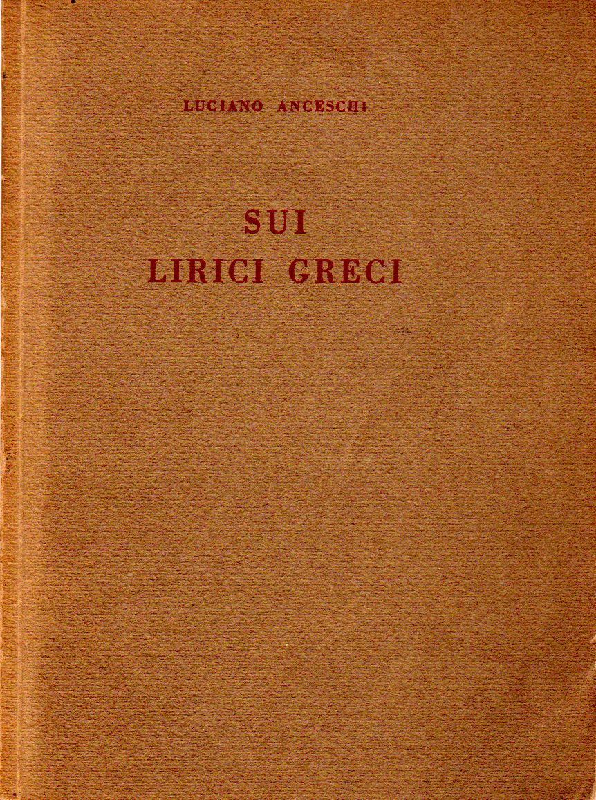 Sui lirici greci