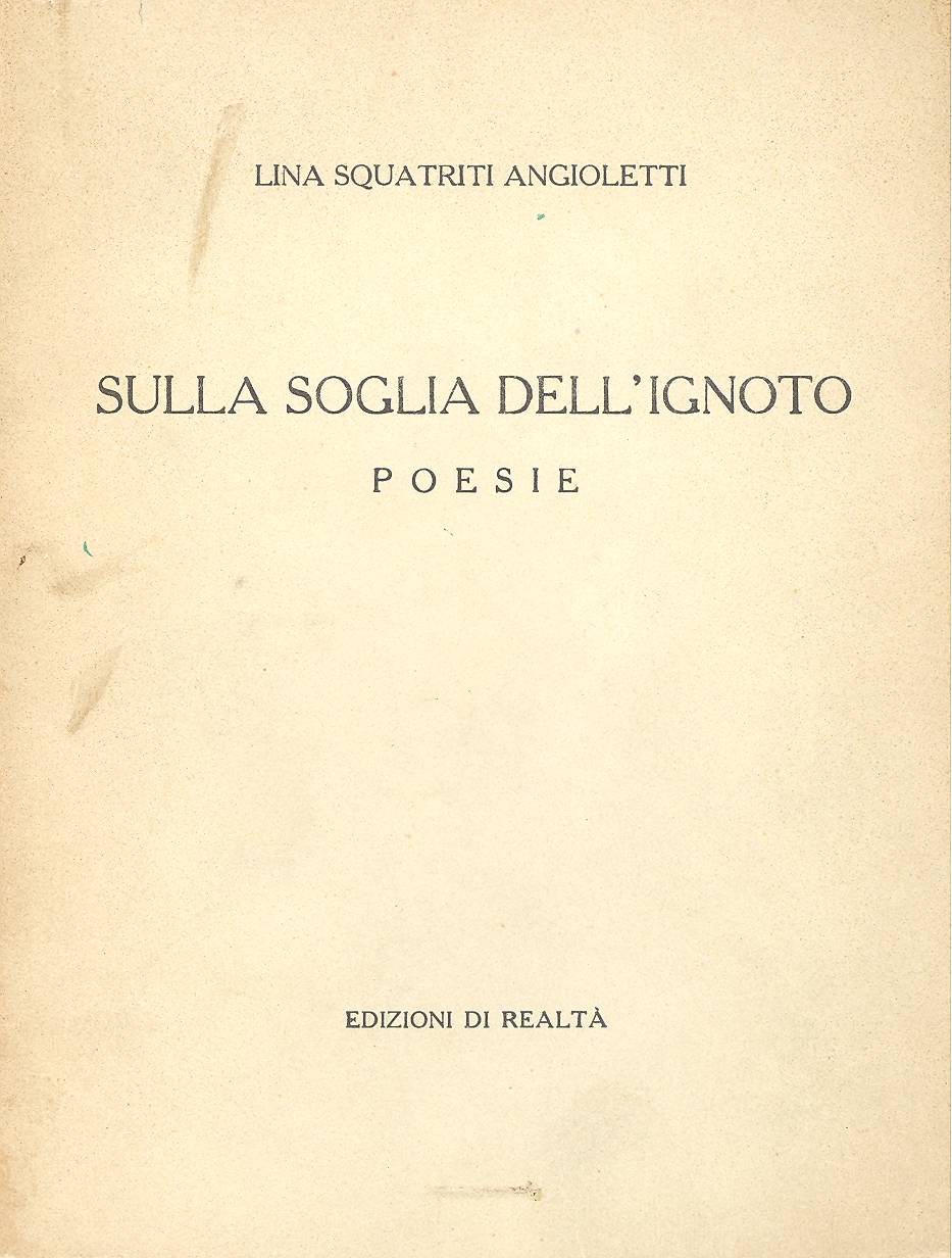Sulla soglia dell&amp;#39;ignoto