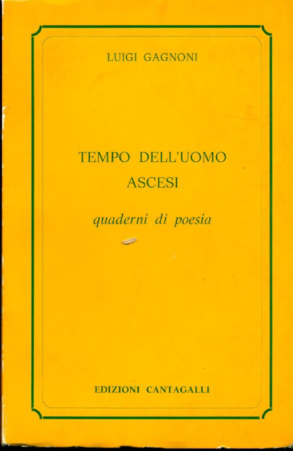 Tempo dell&amp;#39;uomo. Ascesi