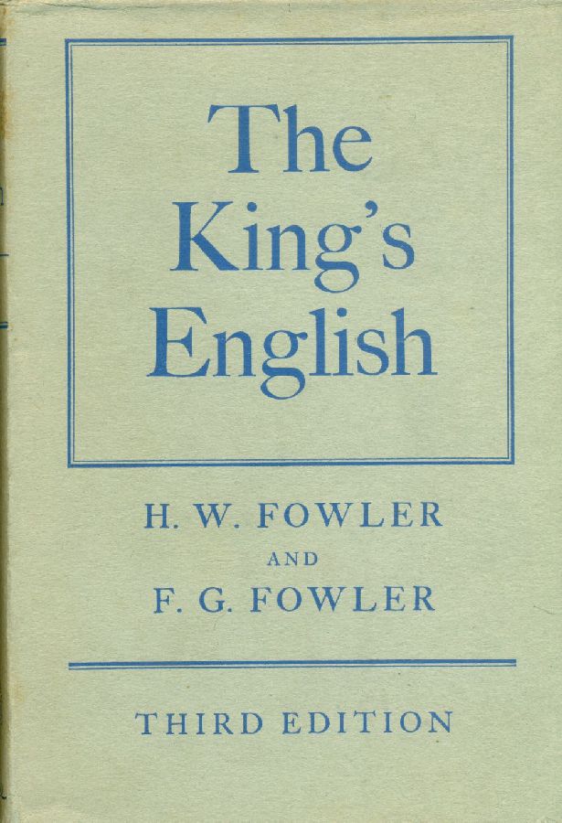 The king&amp;#39;s english