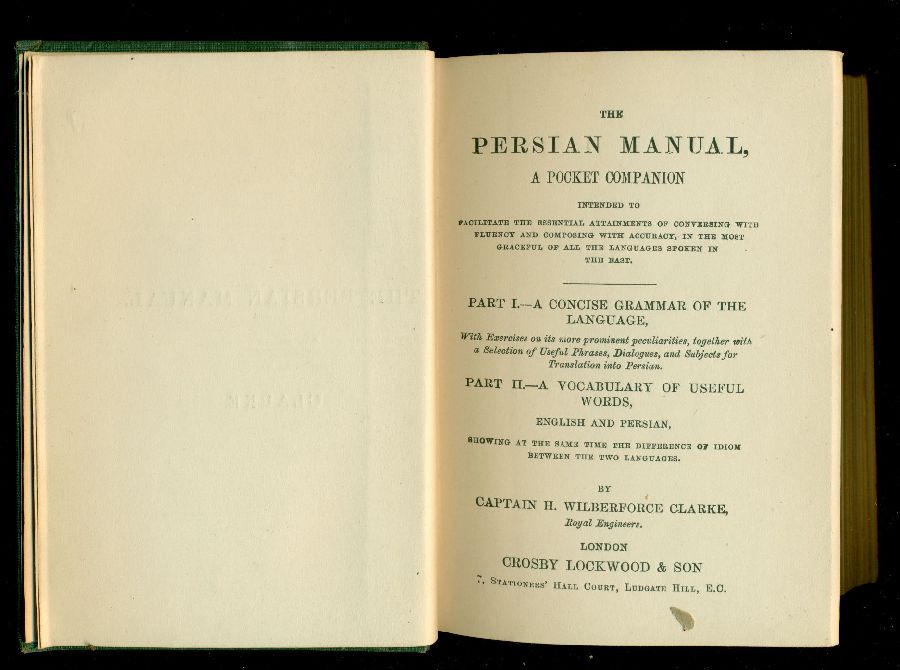 The persian manual