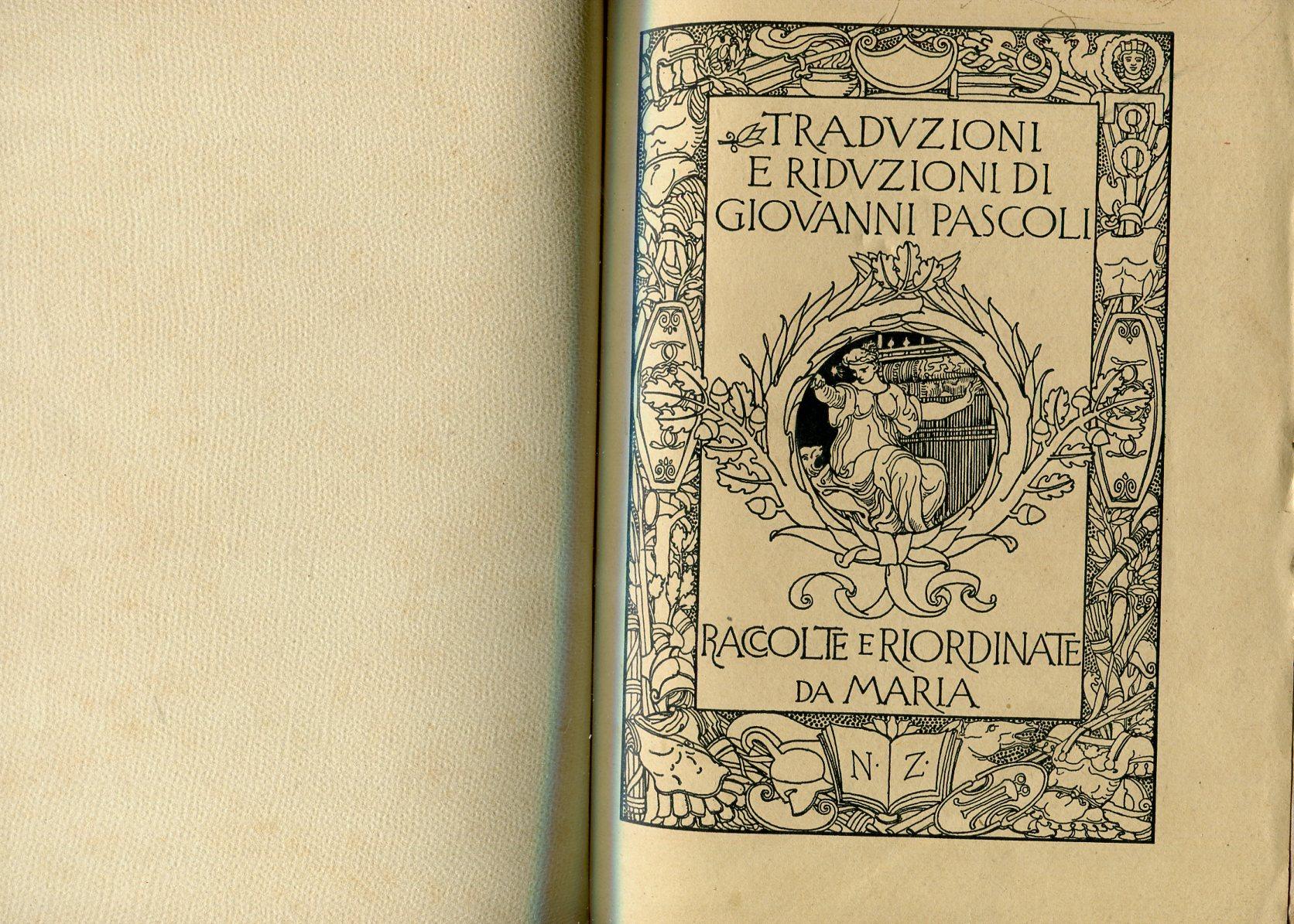 Traduzioni e riduzioni raccolte e riordinate da Maria