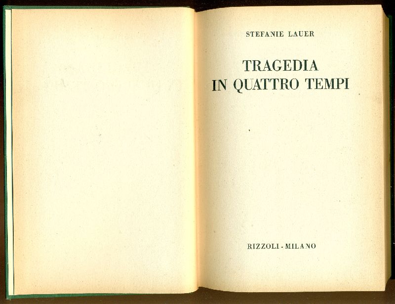 Tragedia in quattro tempi
