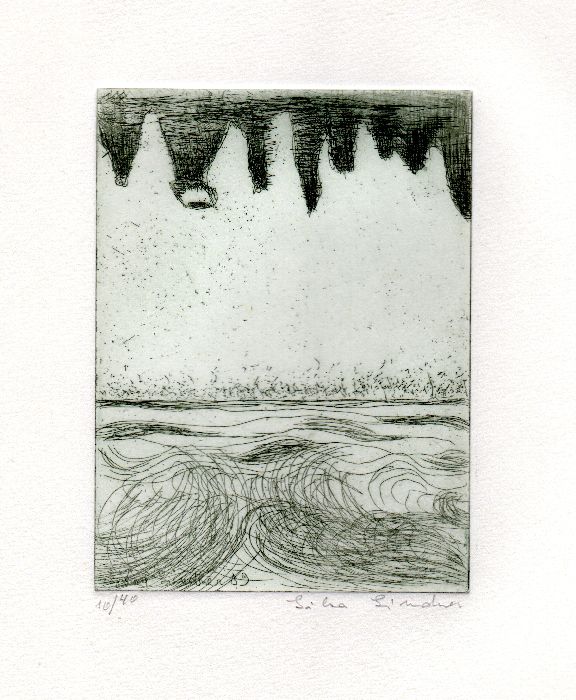 Tre acquaforti originali per una poesia di Silvia Plath