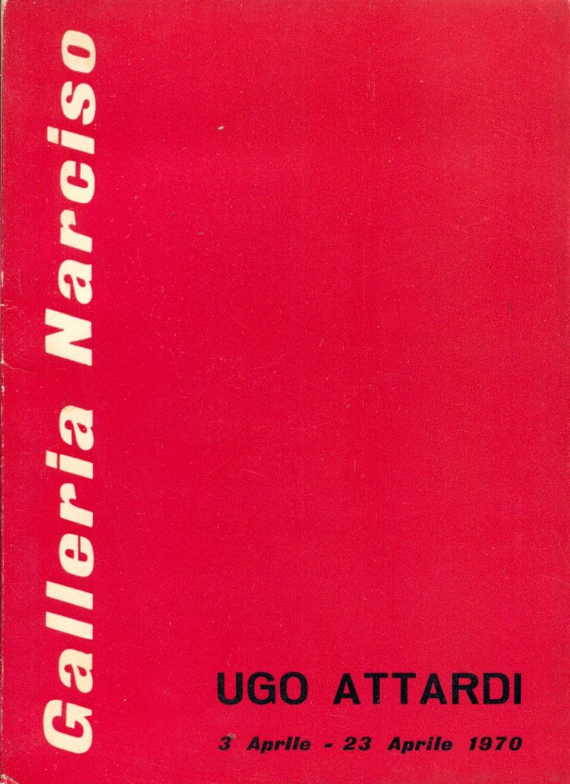 Ugo Attardi. Galleria Narciso 1970