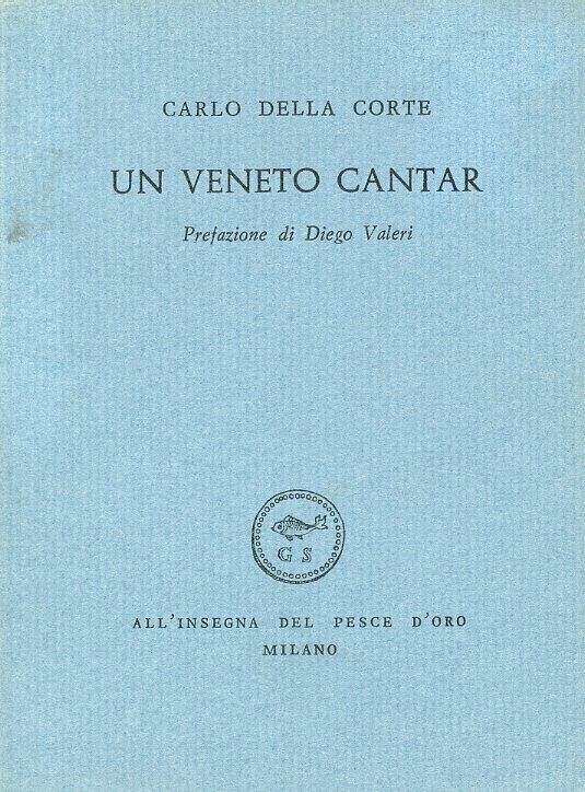 Un veneto cantar