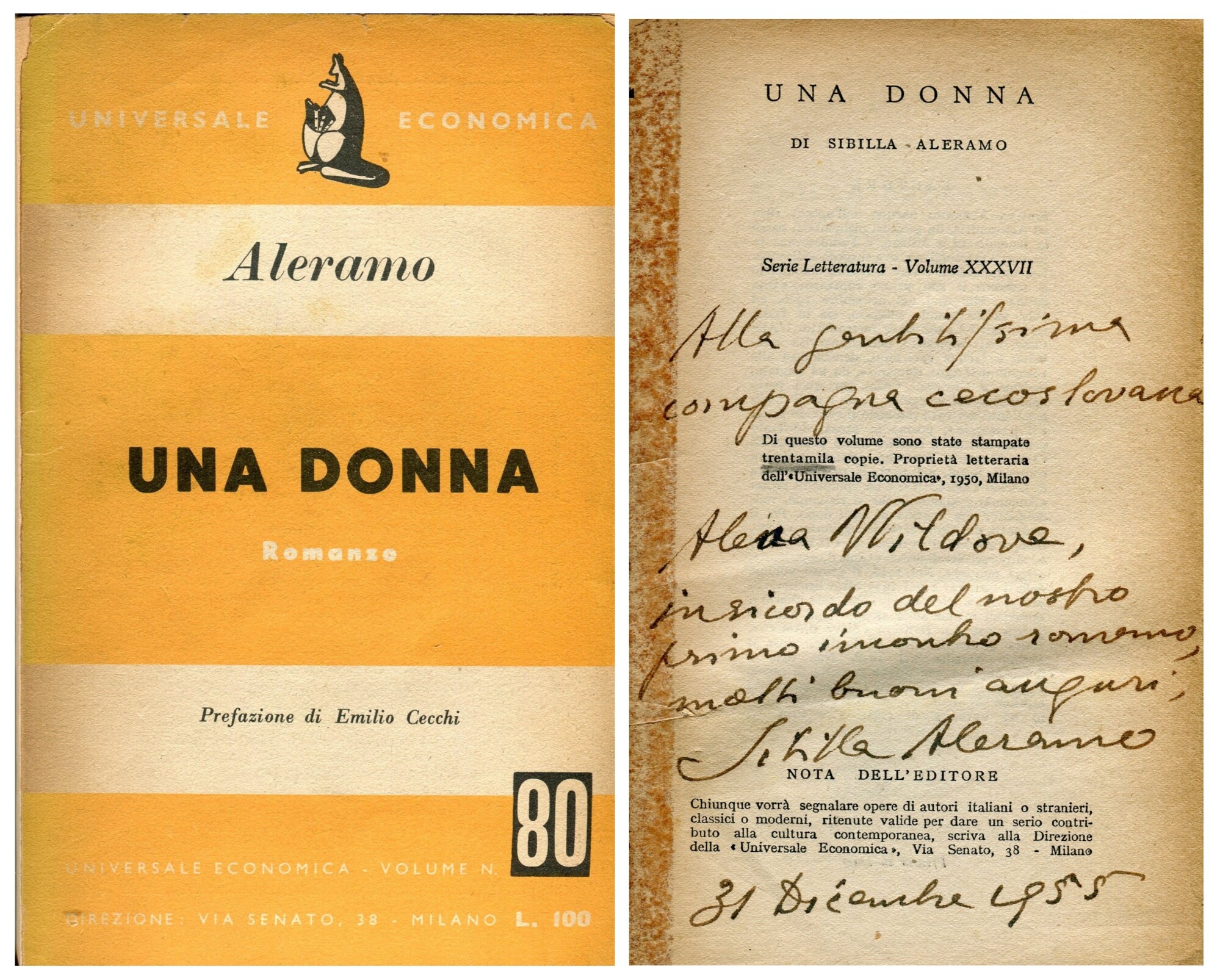 Una donna