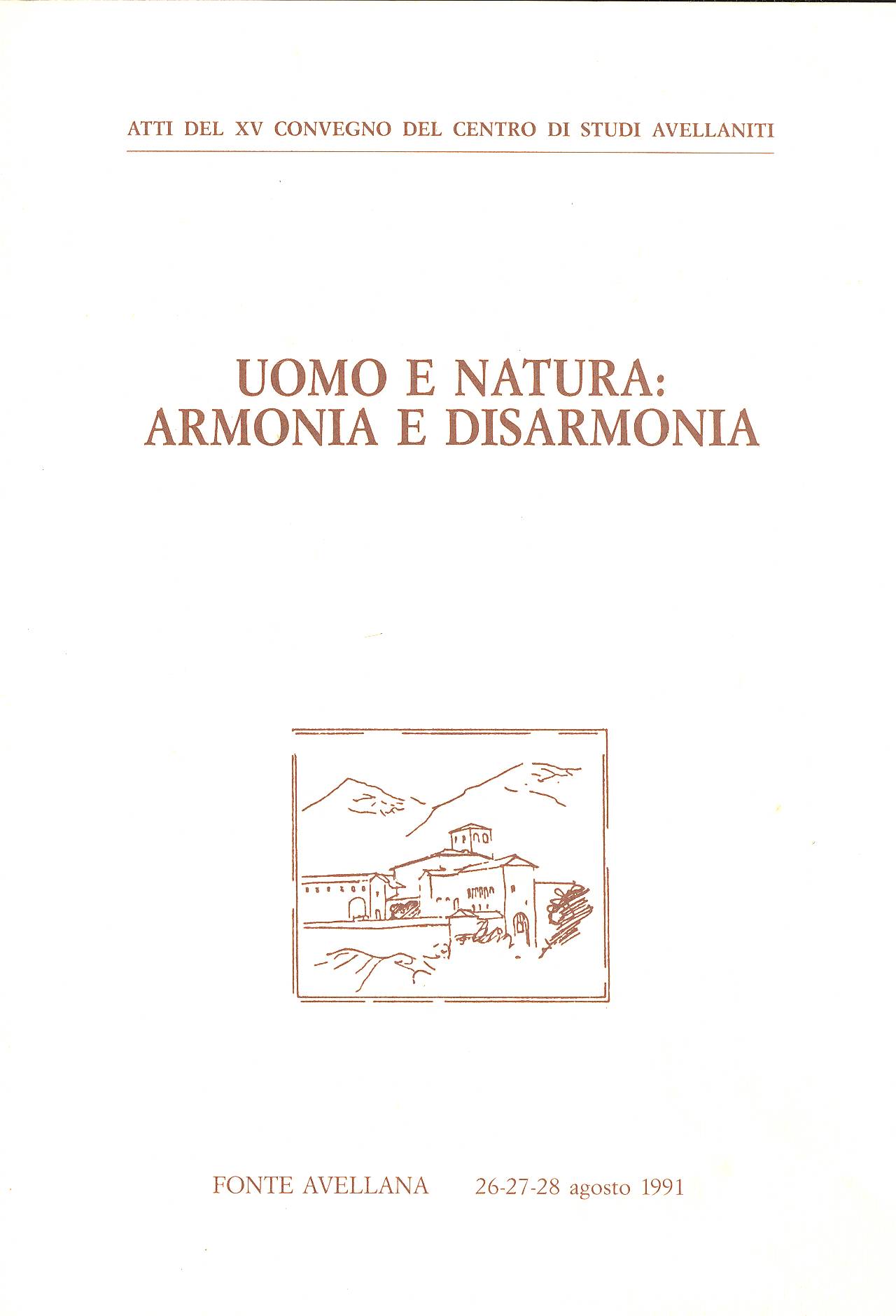 Uomo e natura: armonia e disarmonia