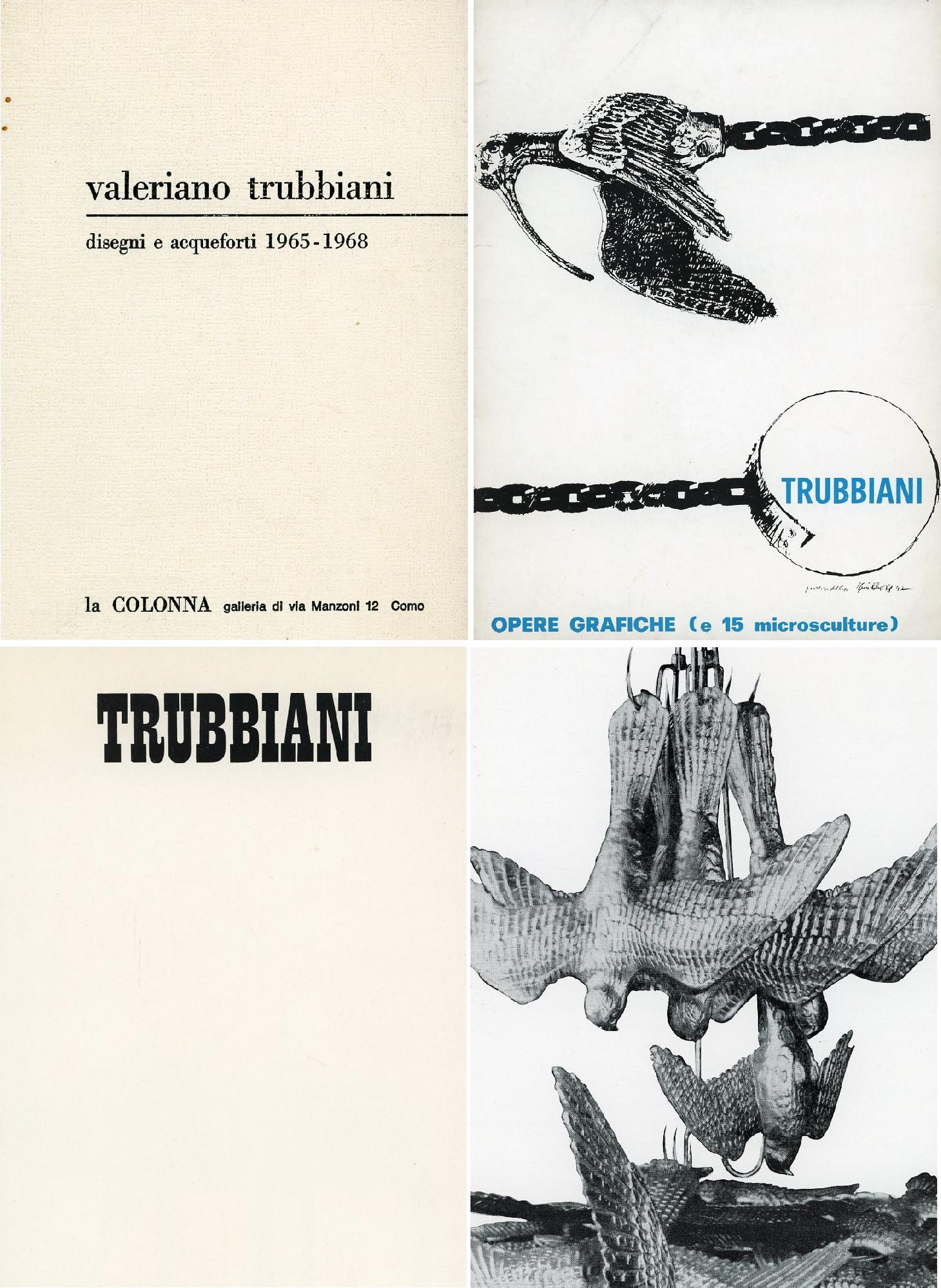 Valeriano Trubbiani. Disegni e acqueforti 1965-1968