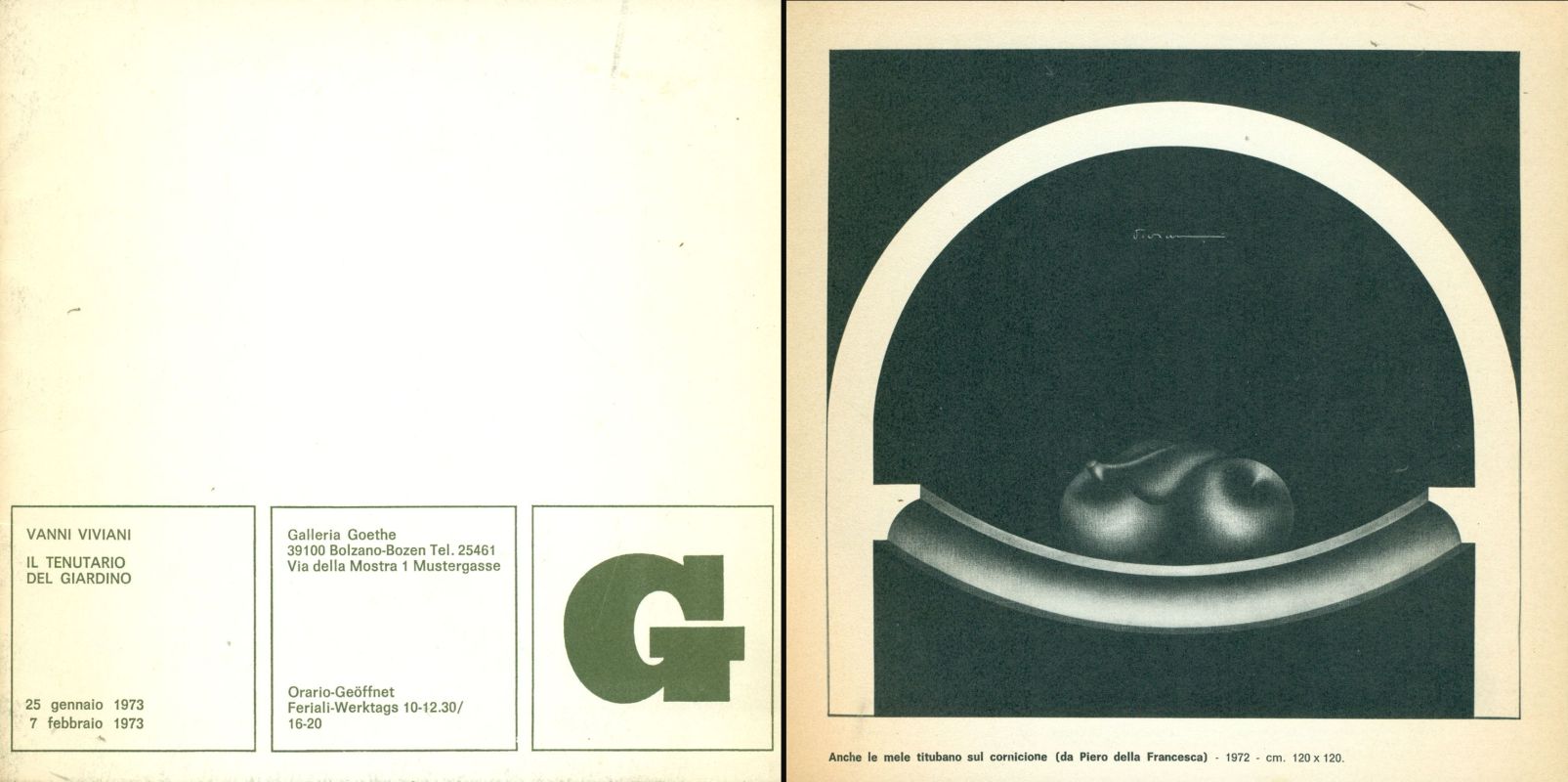 Vanni Viviani. Il tenutario del giardino